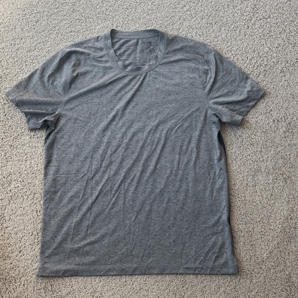 YPB Abercrombie Men's Grey Athletic Crew Neck T-Shirt Size Medium - M